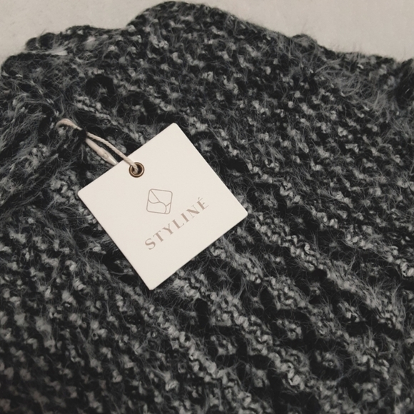 Poncho Sweater With Fringe - Picture 9 of 13